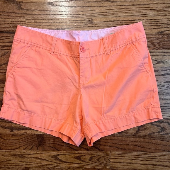 Lilly Pulitzer Callahan Shorts – Coral 🪸 Size 12 - Picture 2 of 8
